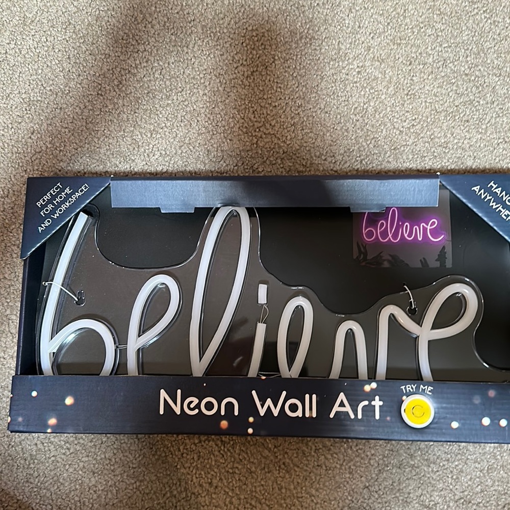 Neon Wall Art